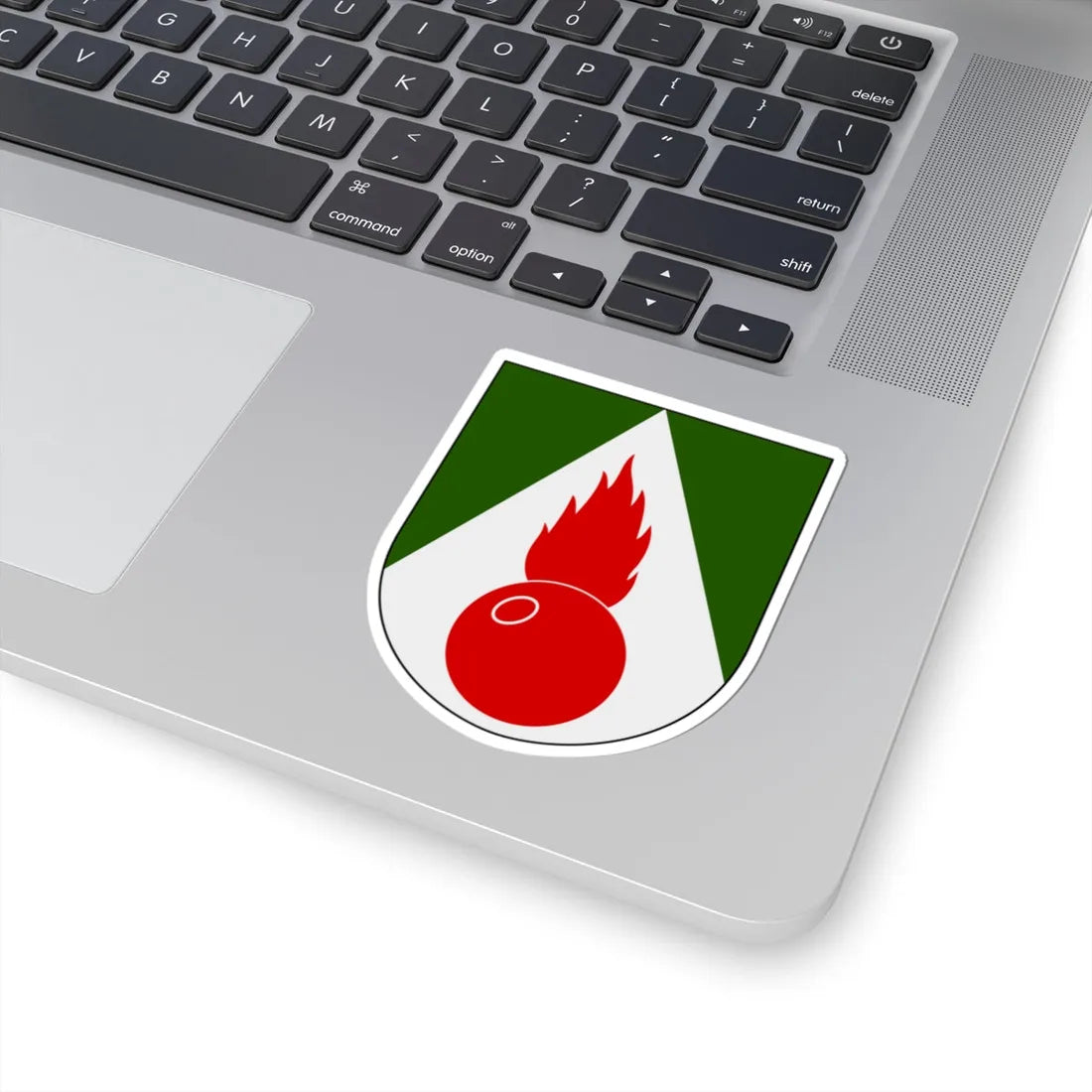 Artilleriregementet 923. kompaniet vapen (Sweden) (Coat of Arms) STICKER Vinyl Kiss-Cut Decal - The Sticker Space