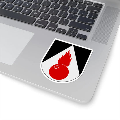 Artilleriregementet 924. kompaniet vapen (Sweden) (Coat of Arms) STICKER Vinyl Kiss-Cut Decal - The Sticker Space