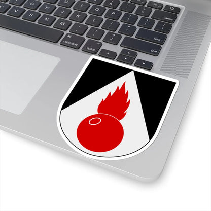 Artilleriregementet 924. kompaniet vapen (Sweden) (Coat of Arms) STICKER Vinyl Kiss-Cut Decal - The Sticker Space