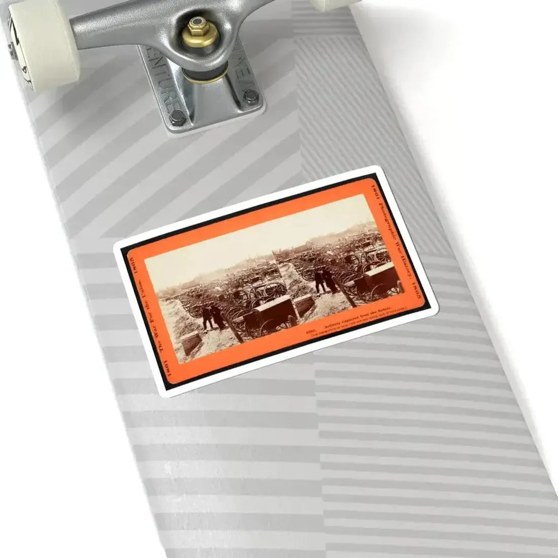 Artillery Captured From the Rebels (U.S. Civil War) STICKER Vinyl Kiss-Cut Decal - The Sticker Space