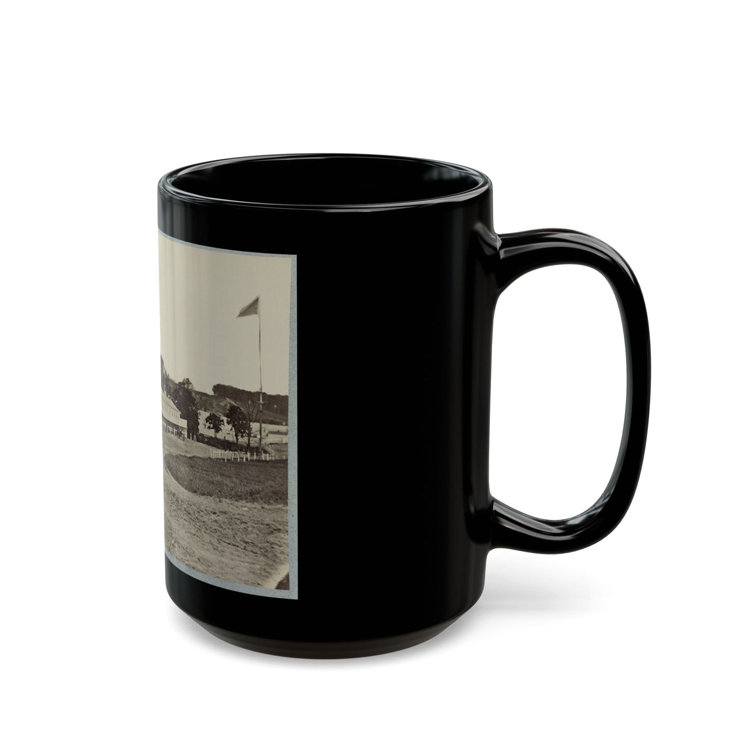 Artillery Depot, (Camp Barry) Near Washington, D.C. (U.S. Civil War) Black Coffee Mug