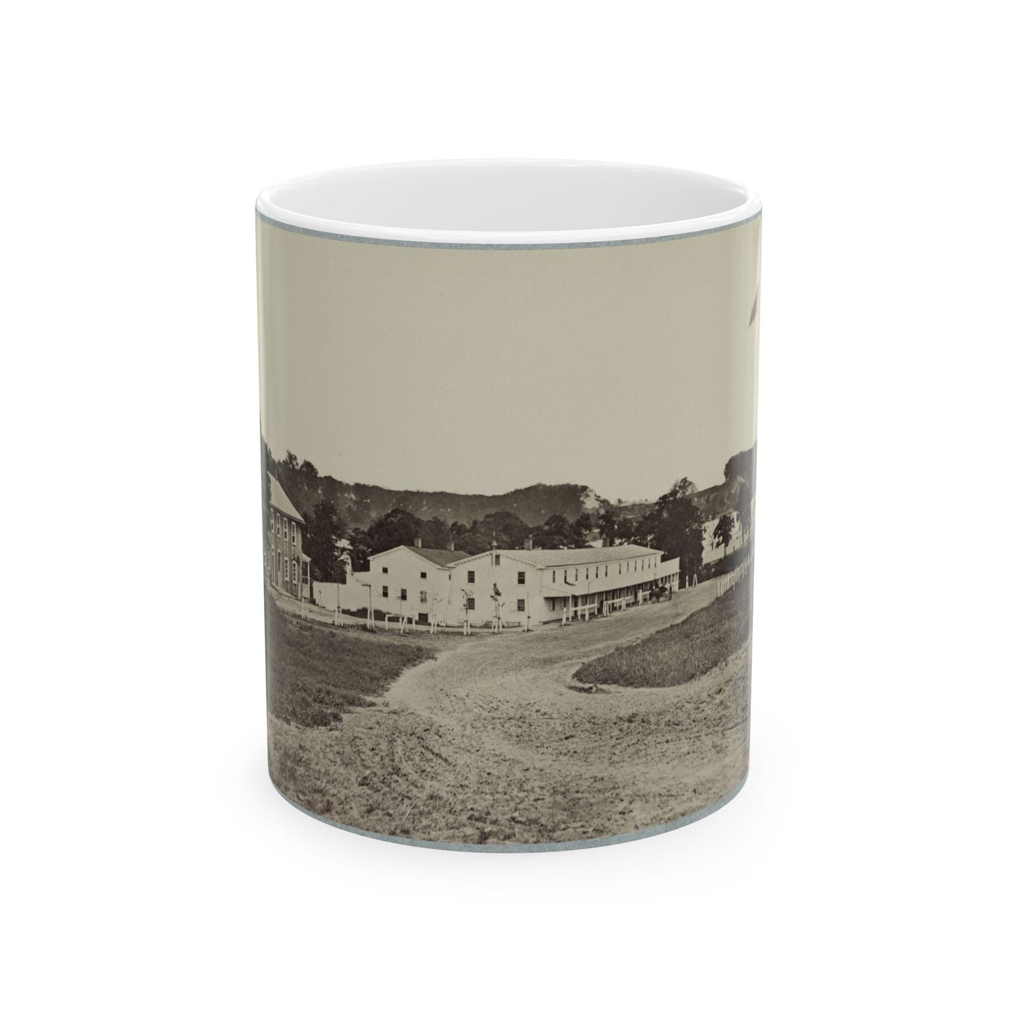 Artillery Depot, (Camp Barry) Near Washington, D.C. (U.S. Civil War) White Coffee Mug