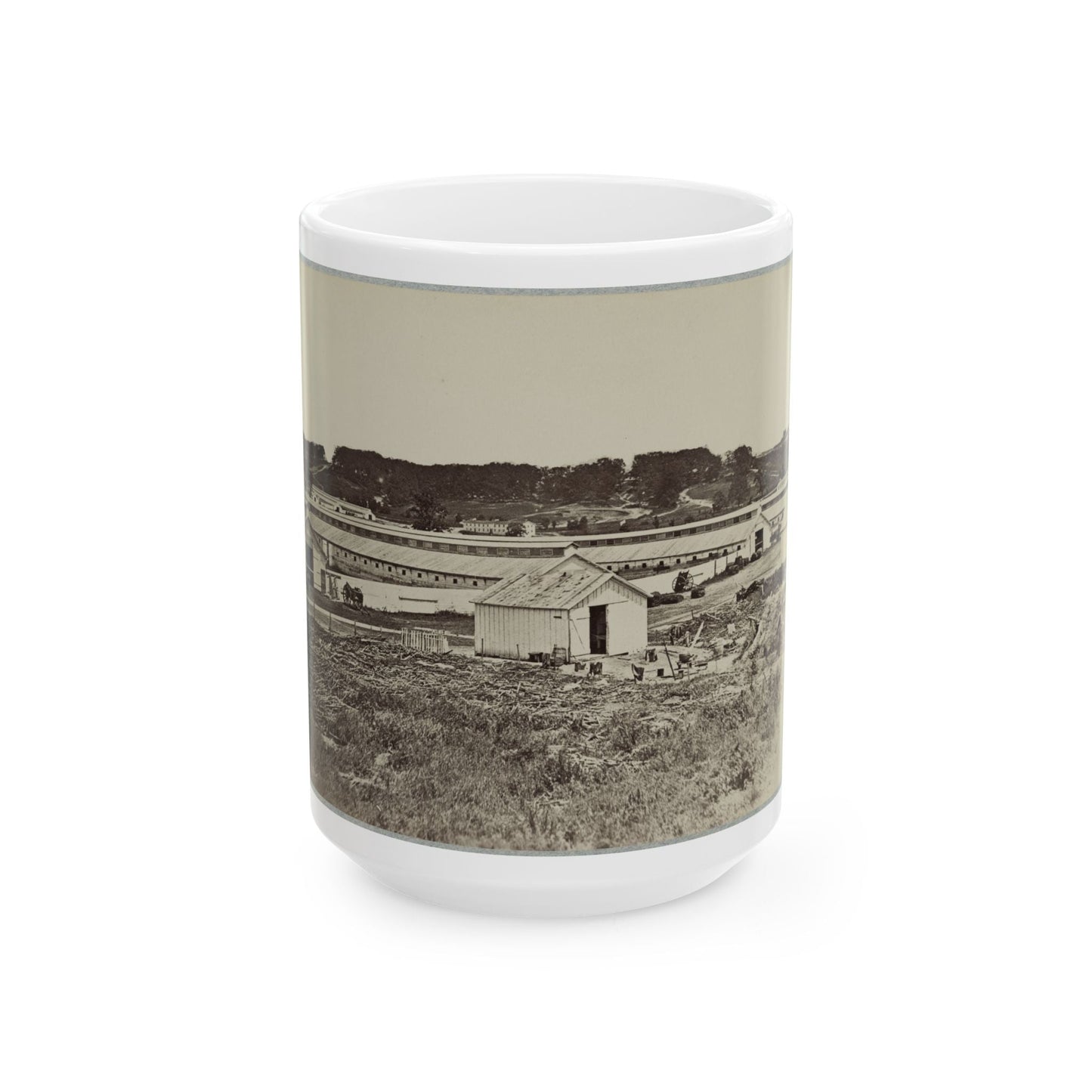 Artillery Depot (Camp Barry) Near Washington, D.C. (U.S. Civil War) White Coffee Mug