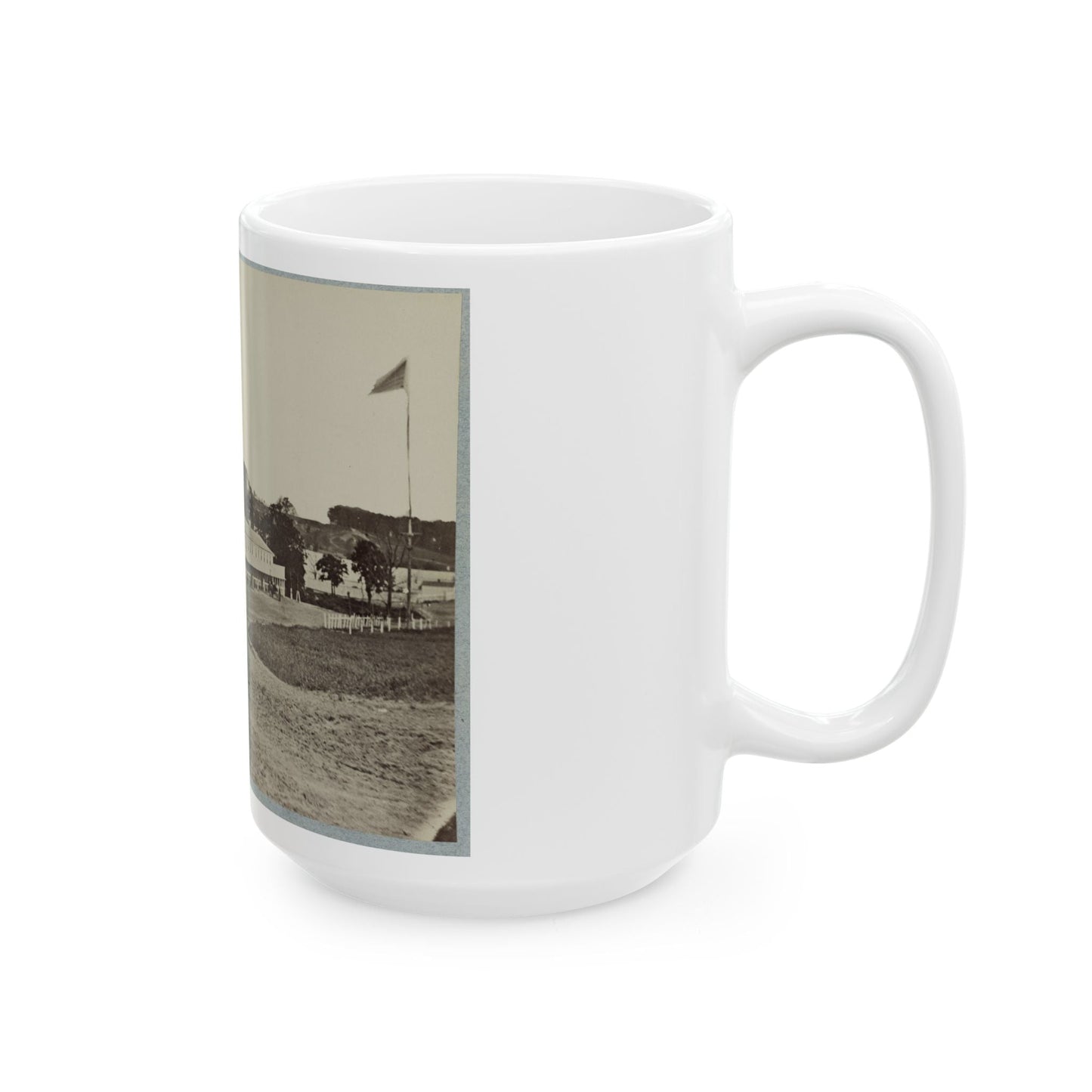 Artillery Depot, (Camp Barry) Near Washington, D.C. (U.S. Civil War) White Coffee Mug