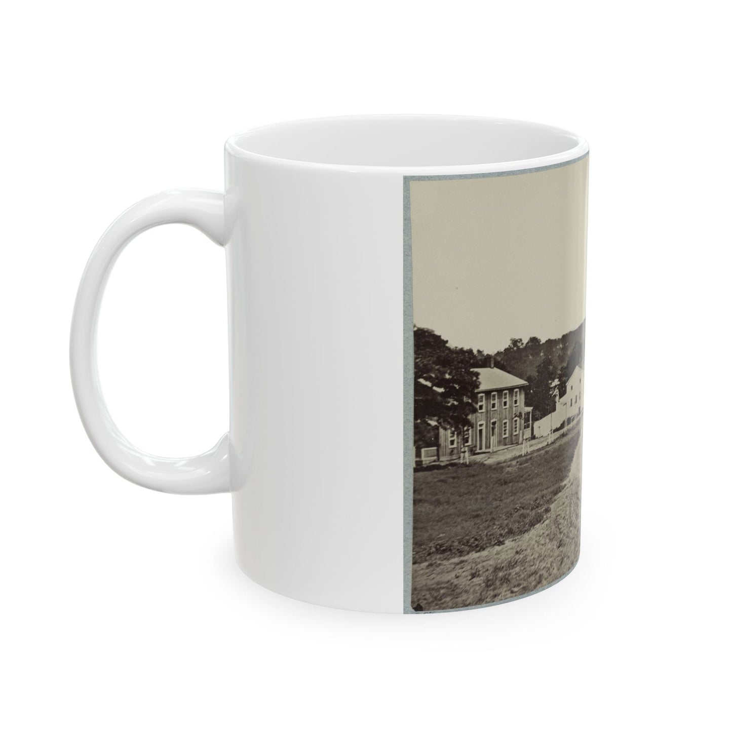 Artillery Depot, (Camp Barry) Near Washington, D.C. (U.S. Civil War) White Coffee Mug