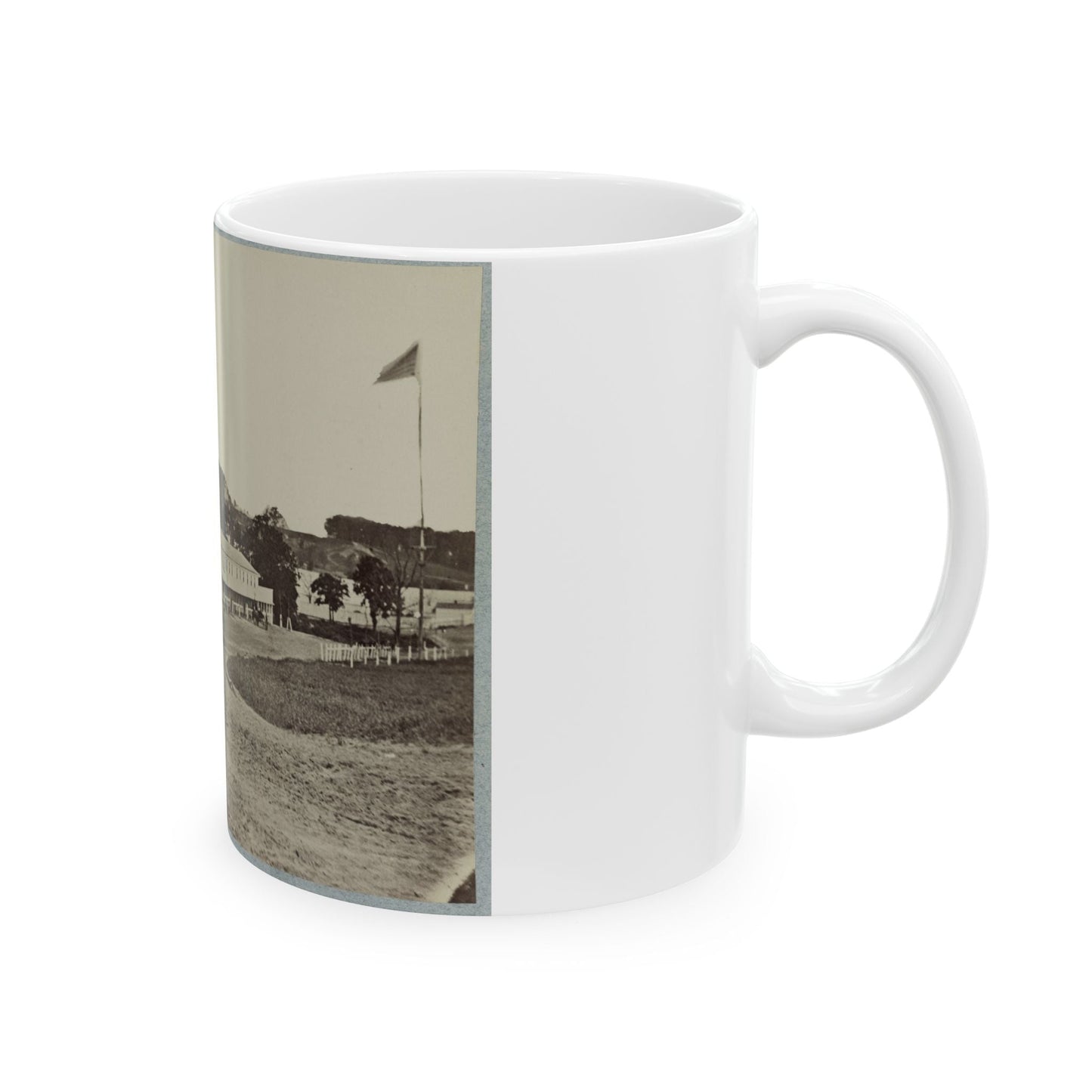 Artillery Depot, (Camp Barry) Near Washington, D.C. (U.S. Civil War) White Coffee Mug