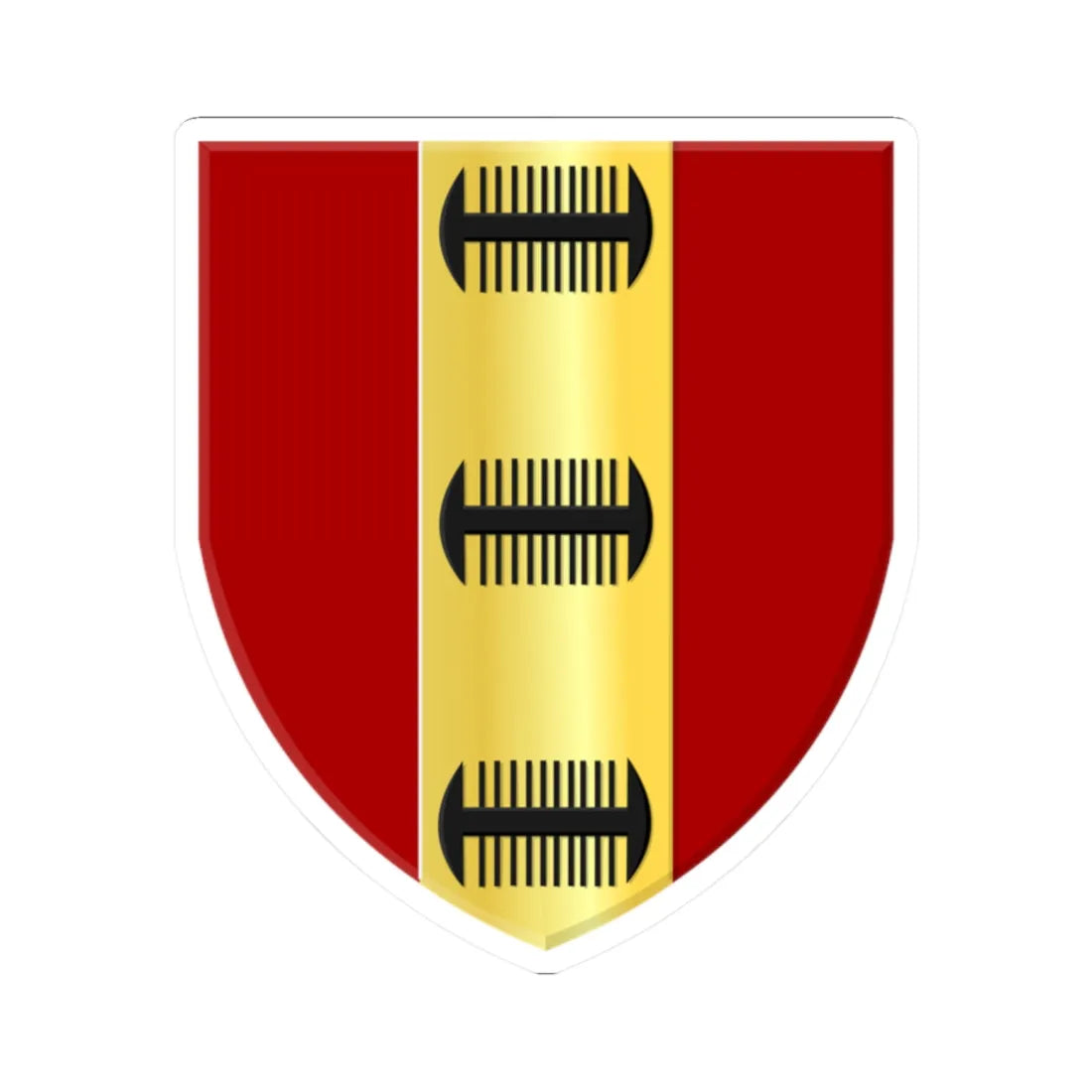 Arum wapen (Netherlands) (Coat of Arms) STICKER Vinyl Kiss-Cut Decal 2 Inch White - The Sticker Space
