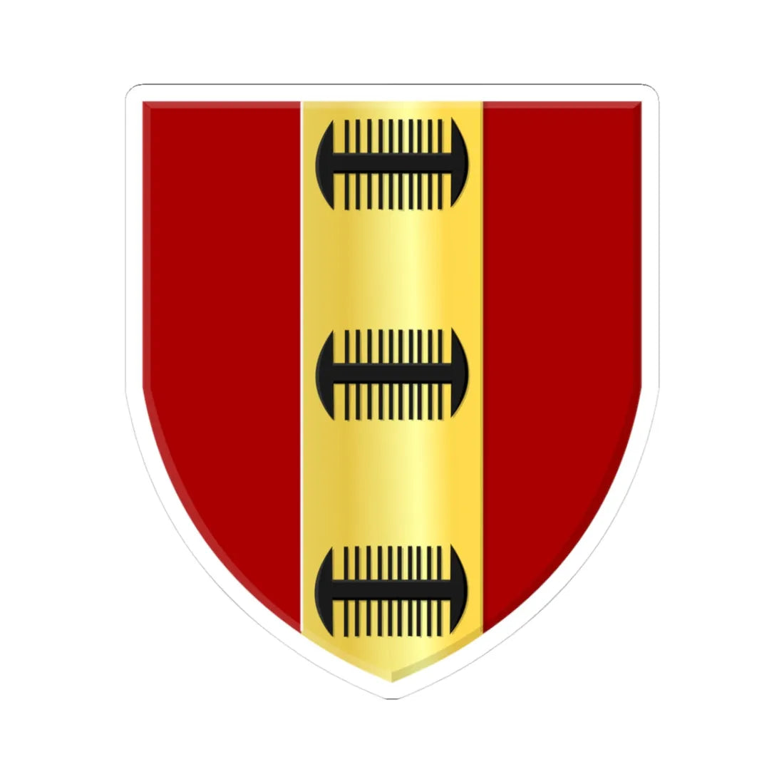 Arum wapen (Netherlands) (Coat of Arms) STICKER Vinyl Kiss-Cut Decal 3 Inch White - The Sticker Space