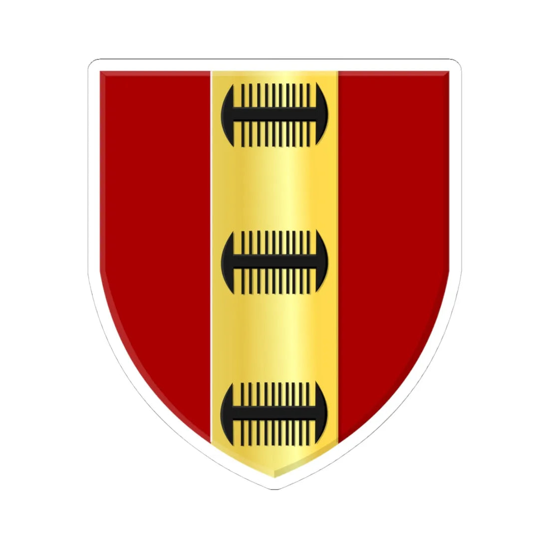 Arum wapen (Netherlands) (Coat of Arms) STICKER Vinyl Kiss-Cut Decal 4 Inch White - The Sticker Space