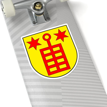 Arvigo wappen (Switzerland) (Coat of Arms) STICKER Vinyl Kiss-Cut Decal - The Sticker Space