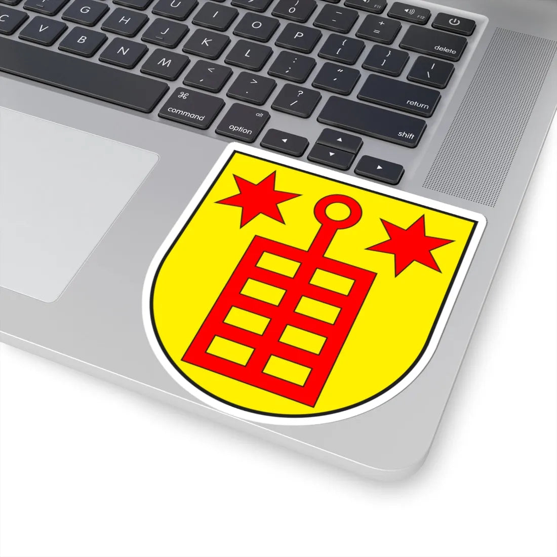 Arvigo wappen (Switzerland) (Coat of Arms) STICKER Vinyl Kiss-Cut Decal - The Sticker Space