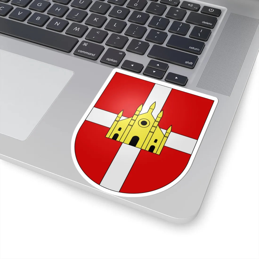 Arzo-coat of arms (Switzerland) (Coat of Arms) STICKER Vinyl Kiss-Cut Decal - The Sticker Space