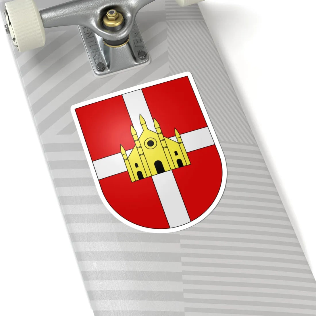 Arzo-coat of arms (Switzerland) (Coat of Arms) STICKER Vinyl Kiss-Cut Decal - The Sticker Space