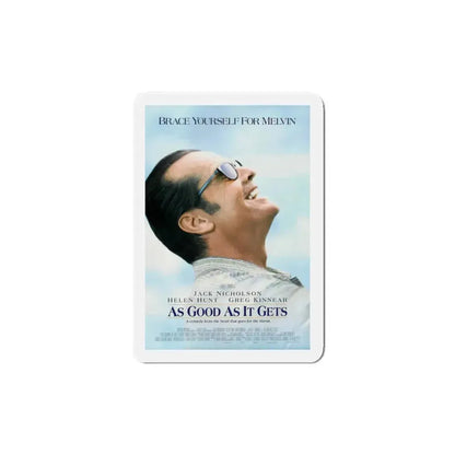 As Good As It Gets 1997 Movie Poster Refrigerator Magnet 5 Inch - The Sticker Space