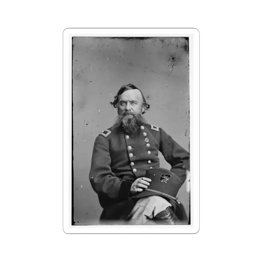 A.S. Williams 002(2) (U.S. Civil War) STICKER Vinyl Kiss-Cut Decal 3 Inch White - The Sticker Space