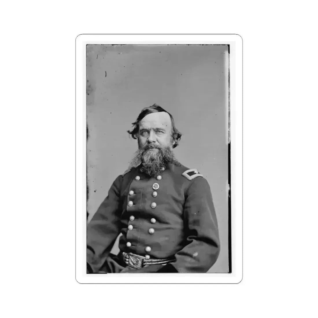 A.S. Williams 002 (U.S. Civil War) STICKER Vinyl Kiss-Cut Decal 3 Inch White - The Sticker Space