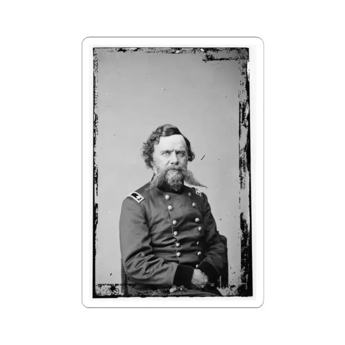 A.S. Williams (U.S. Civil War) STICKER Vinyl Kiss-Cut Decal 2 Inch White - The Sticker Space