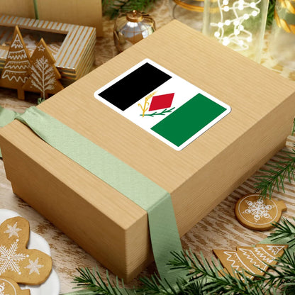 Asad Shufani proposed Palestine flag alt 1 Corrected (Palestine) STICKER Vinyl Kiss-Cut Decal - The Sticker Space