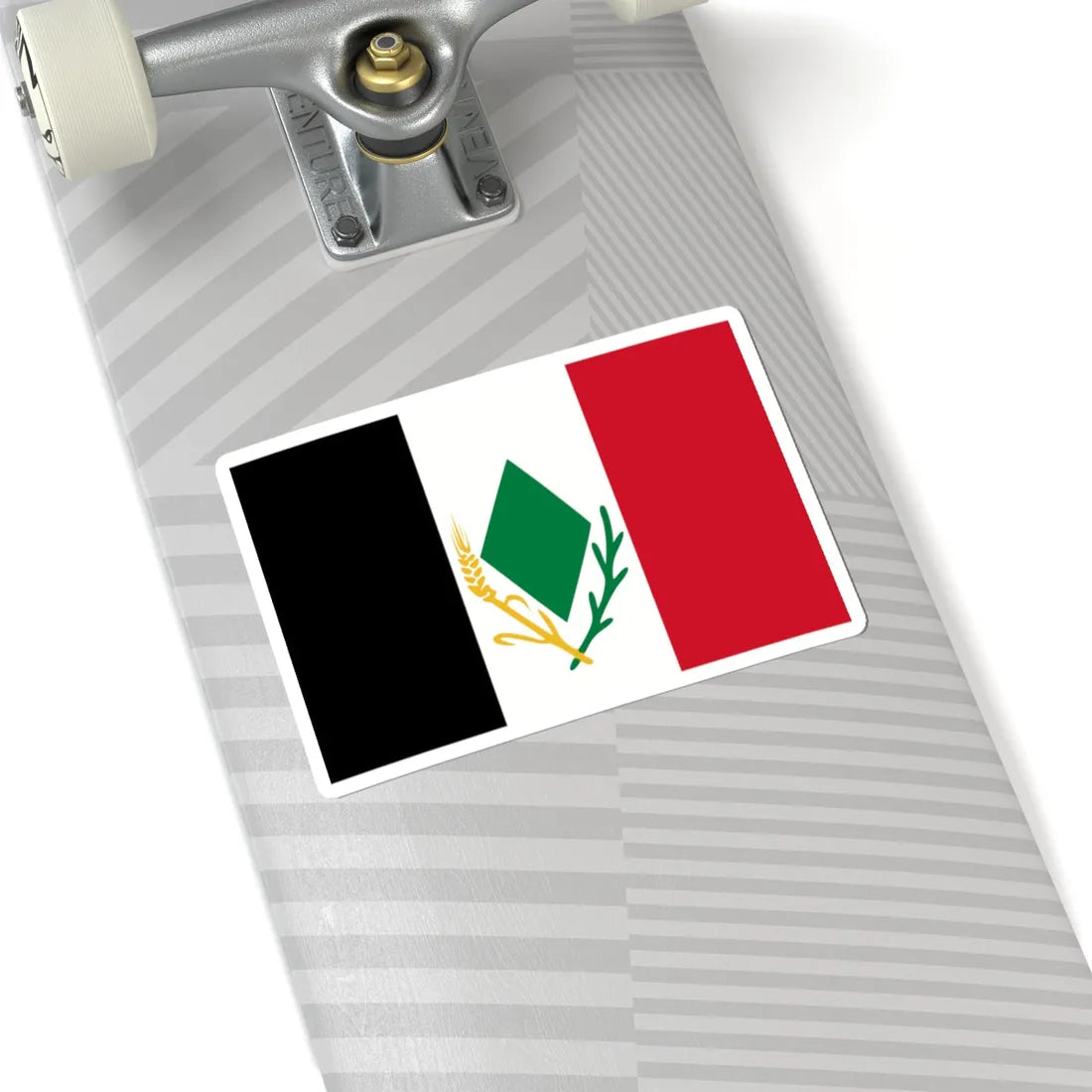 Asad Shufani proposed Palestine flag alt 1 (Palestine) STICKER Vinyl Kiss-Cut Decal - The Sticker Space