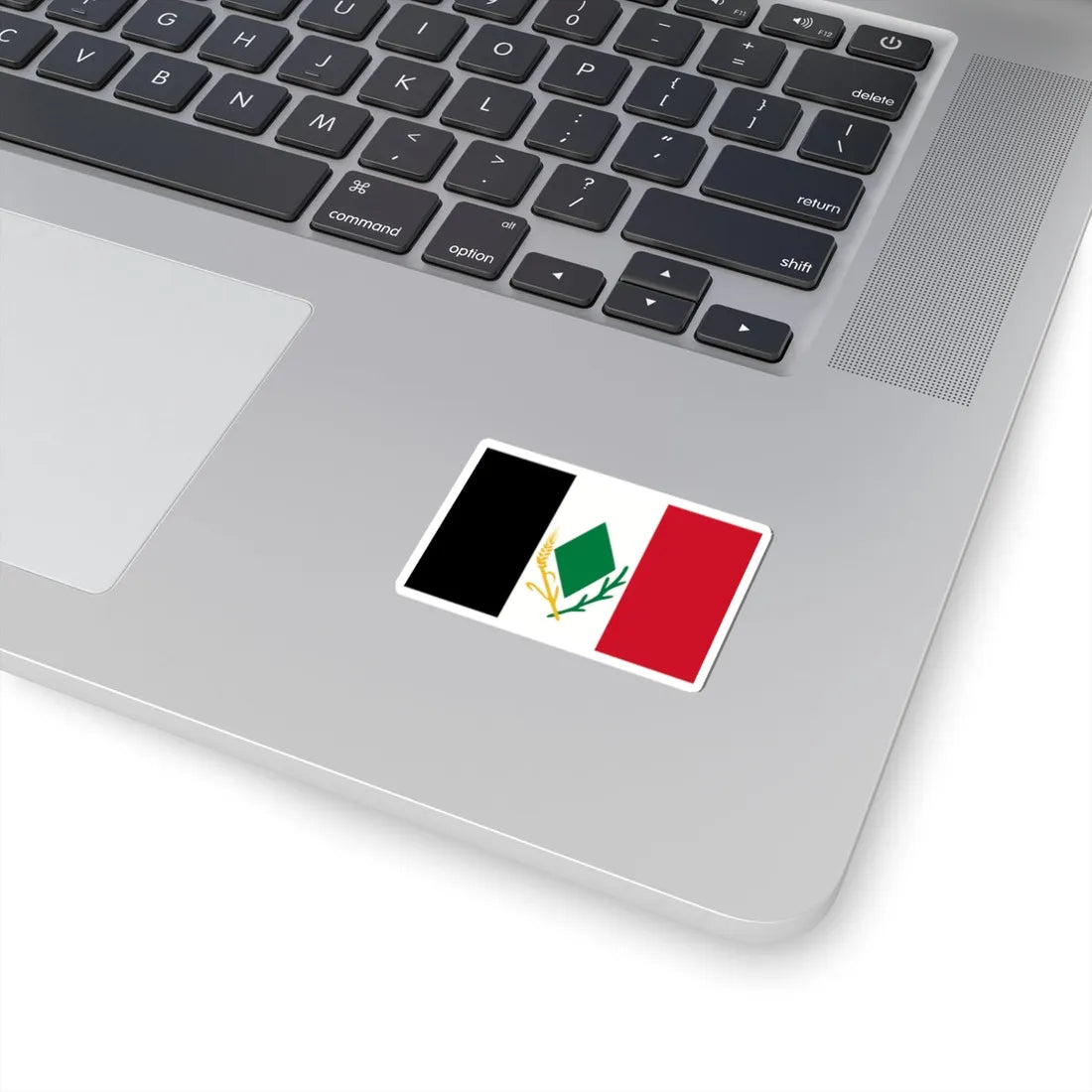 Asad Shufani proposed Palestine flag alt 1 (Palestine) STICKER Vinyl Kiss-Cut Decal - The Sticker Space