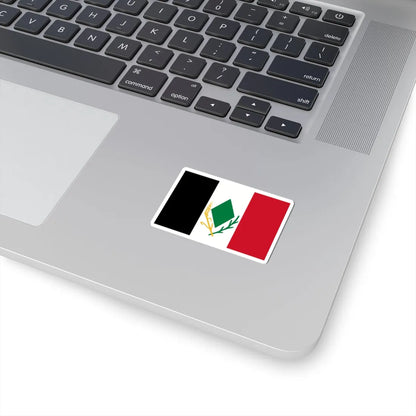 Asad Shufani proposed Palestine flag alt 1 (Palestine) STICKER Vinyl Kiss-Cut Decal - The Sticker Space