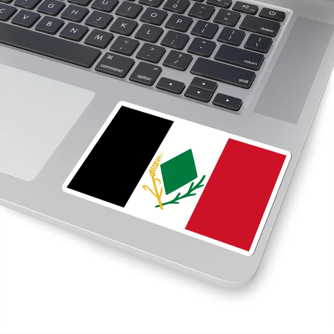 Asad Shufani proposed Palestine flag alt 1 (Palestine) STICKER Vinyl Kiss-Cut Decal - The Sticker Space