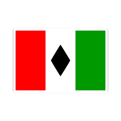 Asad Shufani proposed Palestine flag alt 2 (Palestine) STICKER Vinyl Kiss-Cut Decal 2 Inch White - The Sticker Space