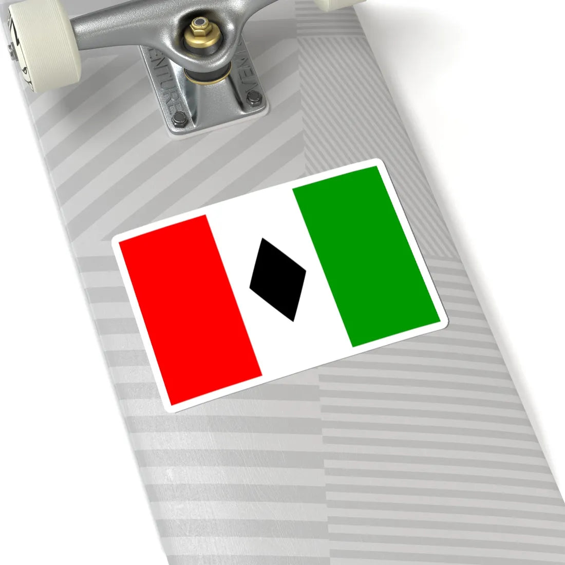 Asad Shufani proposed Palestine flag alt 2 (Palestine) STICKER Vinyl Kiss-Cut Decal - The Sticker Space