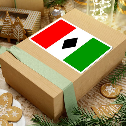 Asad Shufani proposed Palestine flag alt 2 (Palestine) STICKER Vinyl Kiss-Cut Decal - The Sticker Space