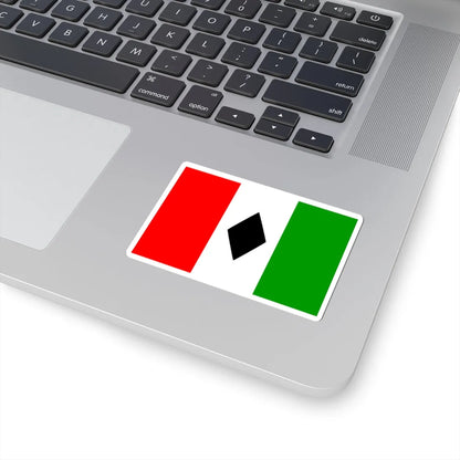 Asad Shufani proposed Palestine flag alt 2 (Palestine) STICKER Vinyl Kiss-Cut Decal - The Sticker Space