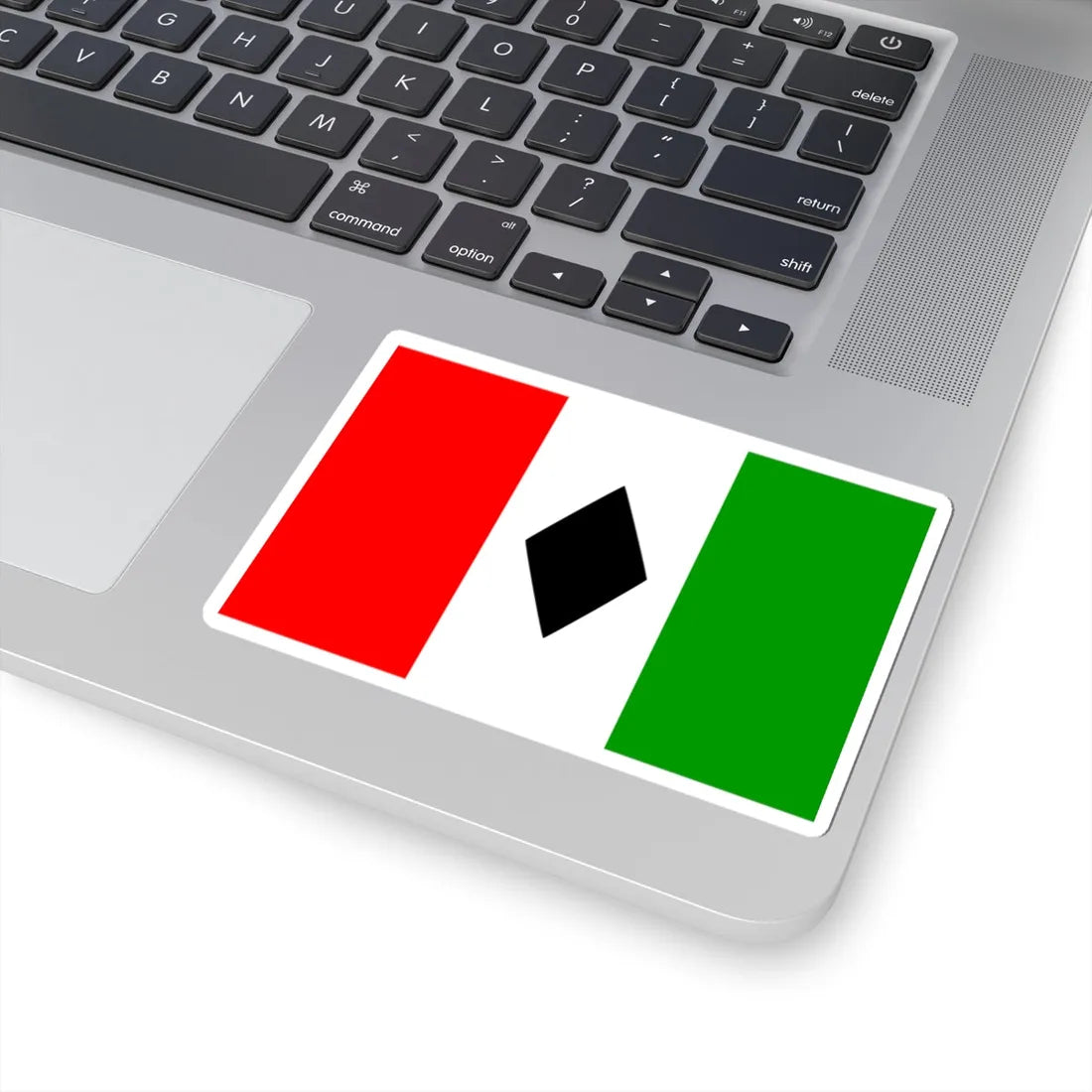 Asad Shufani proposed Palestine flag alt 2 (Palestine) STICKER Vinyl Kiss-Cut Decal - The Sticker Space