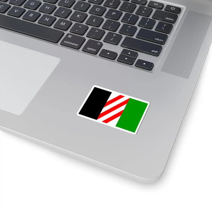 Asad Shufani proposed Palestine flag alt 3 (Palestine) STICKER Vinyl Kiss-Cut Decal - The Sticker Space