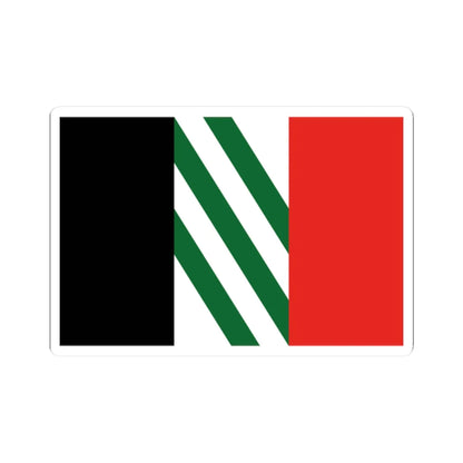 Asad Shufani proposed Palestine flag alt 4 (Palestine) STICKER Vinyl Kiss-Cut Decal 2 Inch White - The Sticker Space