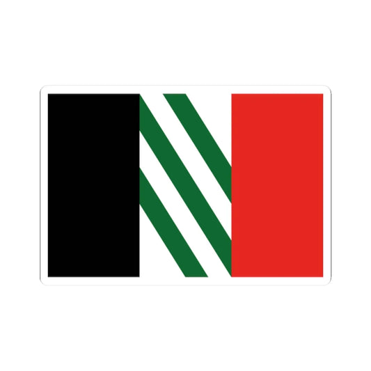 Asad Shufani proposed Palestine flag alt 4 (Palestine) STICKER Vinyl Kiss-Cut Decal 2 Inch White - The Sticker Space