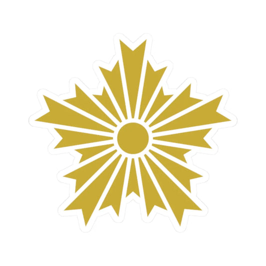 Asahikage (Japan) (Coat of Arms) STICKER Vinyl Kiss-Cut Decal 2 Inch White - The Sticker Space