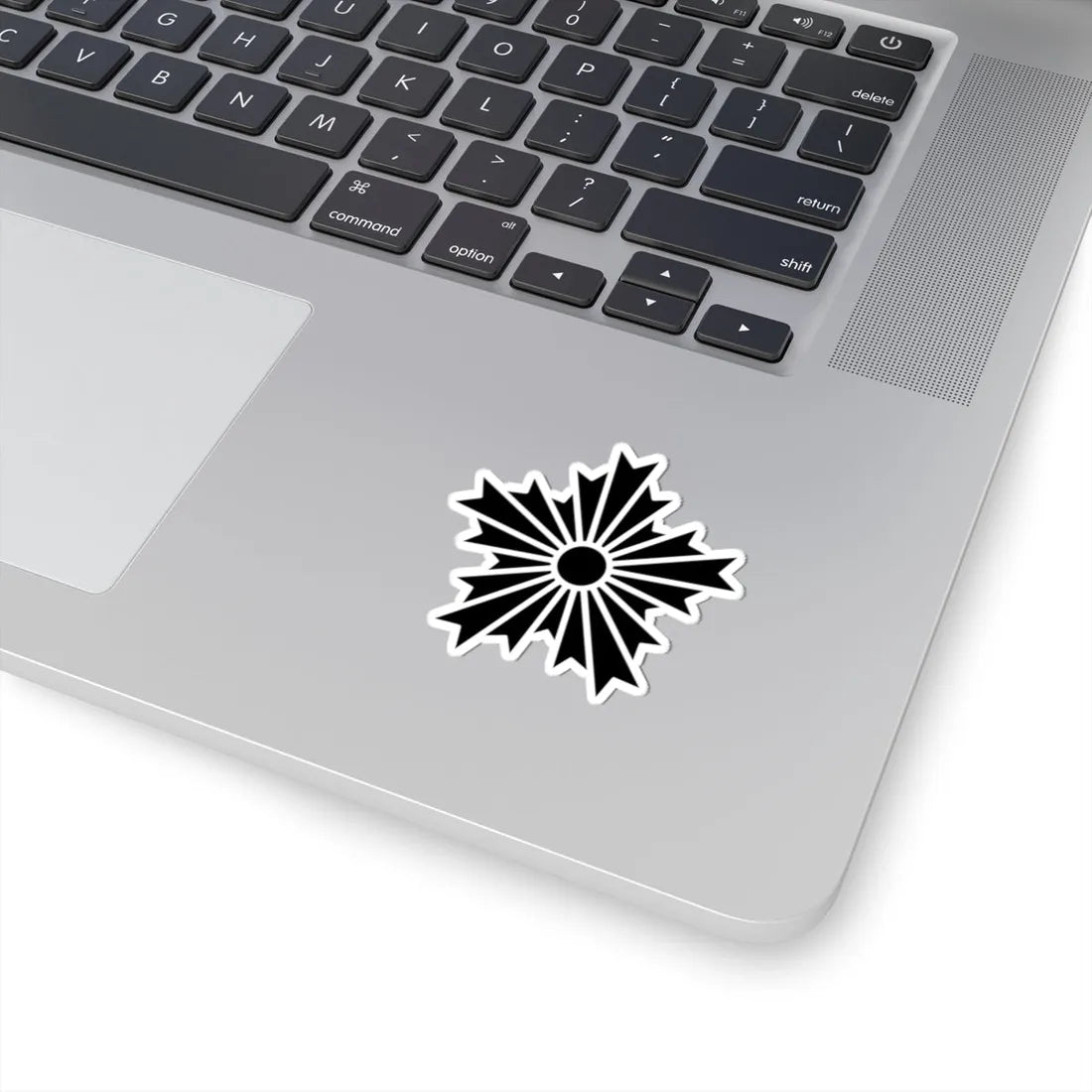 Asahikage No background and Black color drawing (Japan) (Coat of Arms) STICKER Vinyl Kiss-Cut Decal - The Sticker Space