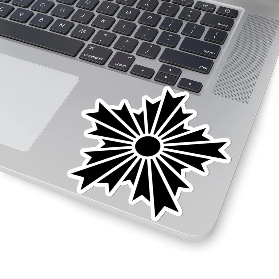 Asahikage No background and Black color drawing (Japan) (Coat of Arms) STICKER Vinyl Kiss-Cut Decal - The Sticker Space
