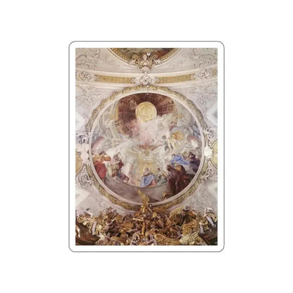 ASAM, Cosmas Damian - Pentecost (Artwork) STICKER Vinyl Die-Cut Decal White Die-Cut 2 Inch - The Sticker Space