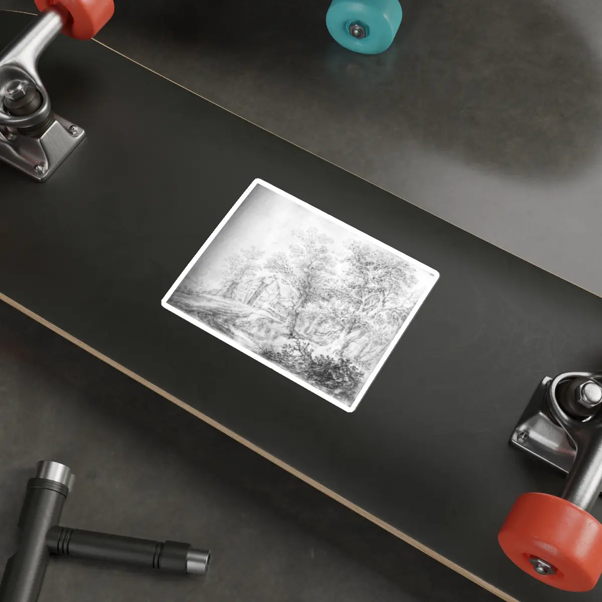 SKU:64091309016361471670 Sticker types:White Shape:Die-Cut Sizes:5" × 5"