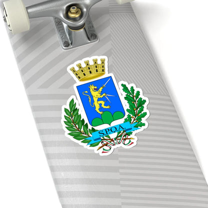 Ascoli Satriano-Stemma (Italy) (Coat of Arms) STICKER Vinyl Kiss-Cut Decal - The Sticker Space