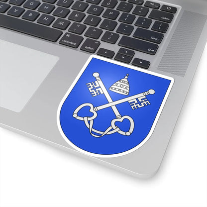 Ascona-coat of arms (Switzerland) (Coat of Arms) STICKER Vinyl Kiss-Cut Decal - The Sticker Space