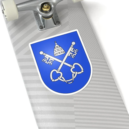 Ascona-coat of arms (Switzerland) (Coat of Arms) STICKER Vinyl Kiss-Cut Decal - The Sticker Space