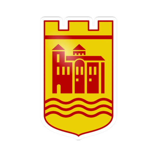 Asenovgrad-coat-of-arms (Bulgaria) (Coat of Arms) STICKER Vinyl Kiss-Cut Decal 2 Inch White - The Sticker Space