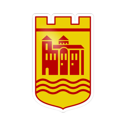 Asenovgrad-coat-of-arms (Bulgaria) (Coat of Arms) STICKER Vinyl Kiss-Cut Decal 3 Inch White - The Sticker Space