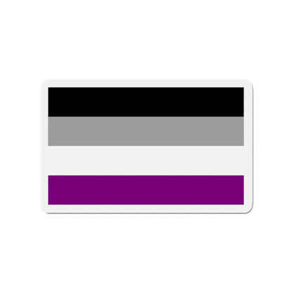 Asexual Pride Flag - Refrigerator Magnet 3 Inch - The Sticker Space