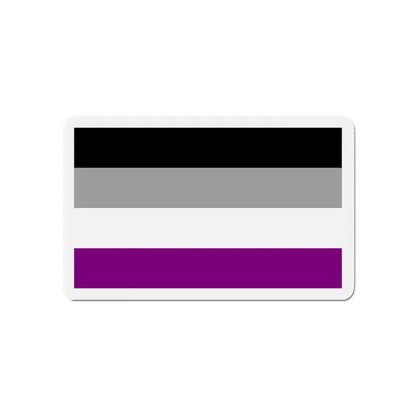 Asexual Pride Flag - Refrigerator Magnet 5 Inch - The Sticker Space