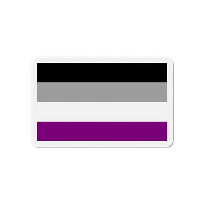 Asexual Pride Flag - Refrigerator Magnet 6 Inch - The Sticker Space
