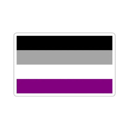 Asexual Pride Flag STICKER Vinyl Die-Cut Decal 2 Inch - The Sticker Space