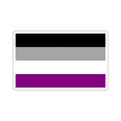 Asexual Pride Flag STICKER Vinyl Die-Cut Decal 3 Inch - The Sticker Space