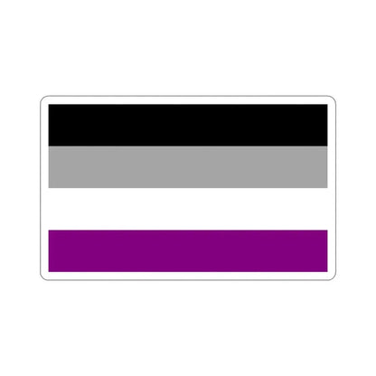 Asexual Pride Flag STICKER Vinyl Die-Cut Decal 5 Inch - The Sticker Space